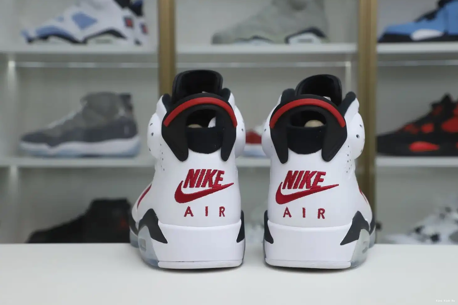 Kimikick 'CARMINE' AIR JORDAN 2021 RETRO OG 6 0614